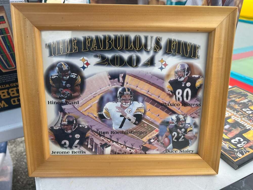 Pittsburgh Steelers The Fabulous Five 2004 Framed Picture